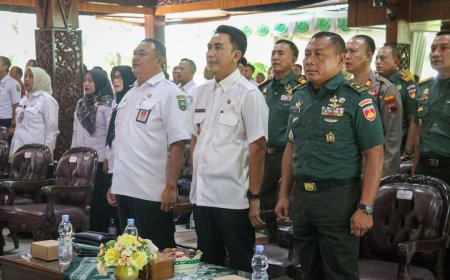 Kasdim Blora Hadiri Sosialisasi Pembentukan Koperasi Desa/Kelurahan Merah Putih dan Program Sengkuyung Prioritas 2025