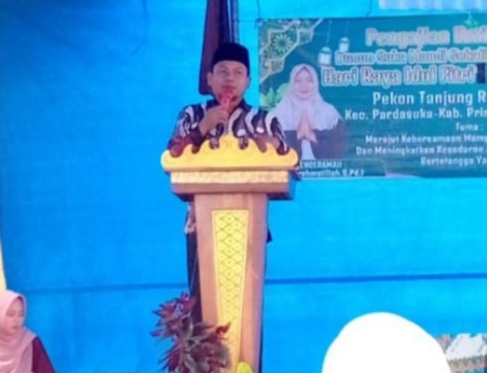 Pekon Tanjung Rusia Timur Adakan Pengajian Rutin dan Halal Bilhalal