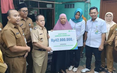 Santunan Kematian Puluhan Juta Rupiah Diterima Warga Lewat Program Gampang Kerja