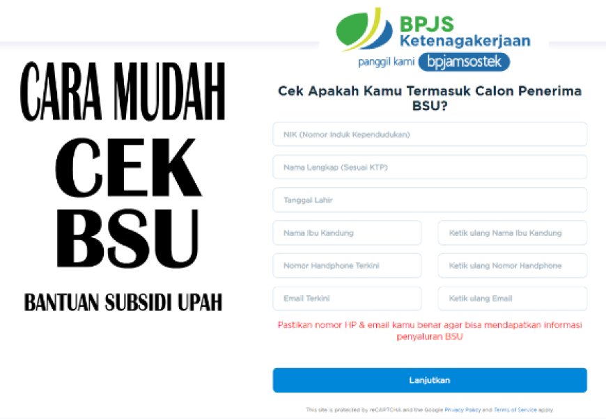 Pencairan BSU BPJS Ketenagakerjaan 2025 Dimulai: Rp600 Ribu Siap Disalurkan!