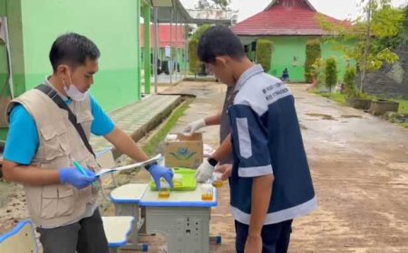 Siswa SMKN 1 Cempaga Dites Urine oleh BNN, Ini Hasilnya