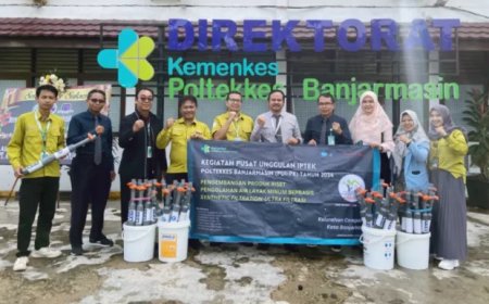 Poltekkes Banjarmasin Dorong Hilirisasi Produk untuk Penyediaan Air Bersih