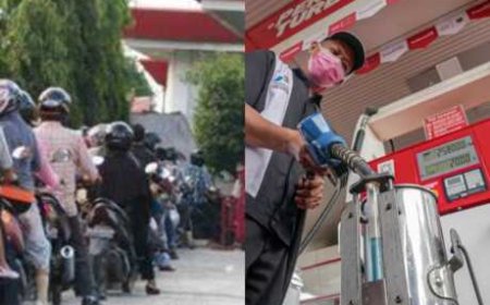 Ini Penjelasan Pertamina soal Antrean Kendaraan di SPBU yang Ada di Kotim