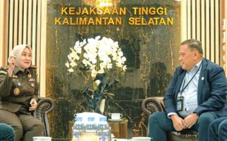 GM Baru PLN Kalselteng Audiensi ke Kajati Kalsel
