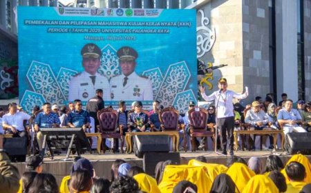 Inilah Pesan Agustiar Sabran kepada Ribuan Mahasiswa KKN dari UPR