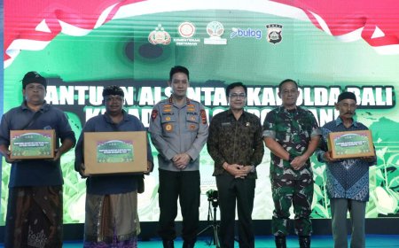 Polda Bali Tanam Jagung Serentak Dukung Ketahanan Pangan Nasional