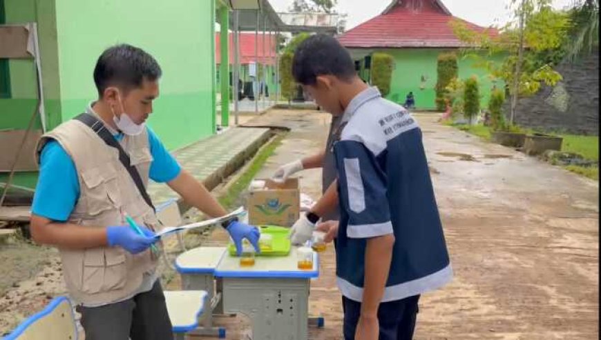 Siswa SMKN 1 Cempaga Dites Urine oleh BNN, Ini Hasilnya