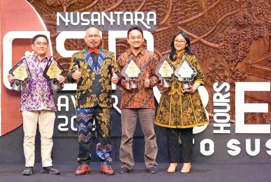 PLN Kalselteng Kembali Raih Lima Penghargaan CSR Award 2025