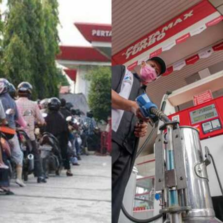 Ini Penjelasan Pertamina soal Antrean Kendaraan di SPBU yang Ada di Kotim