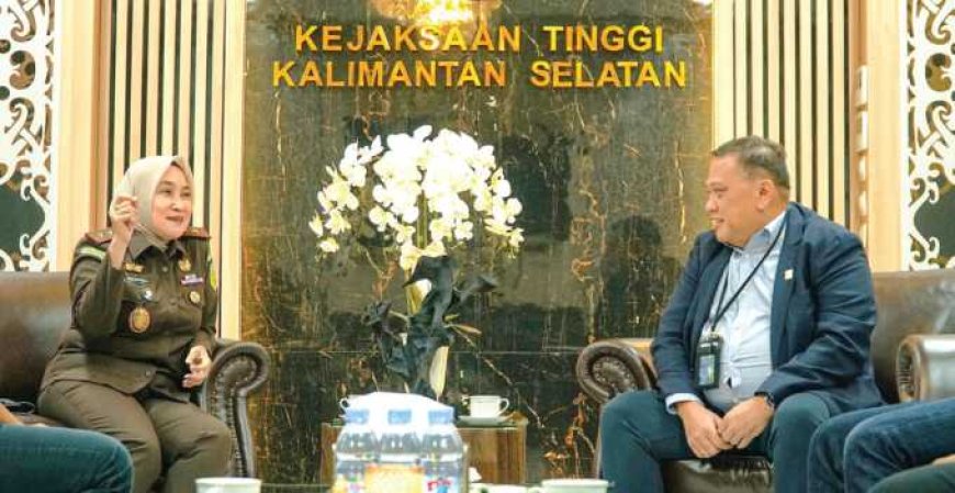 GM Baru PLN Kalselteng Audiensi ke Kajati Kalsel