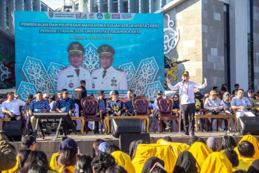 Inilah Pesan Agustiar Sabran kepada Ribuan Mahasiswa KKN dari UPR