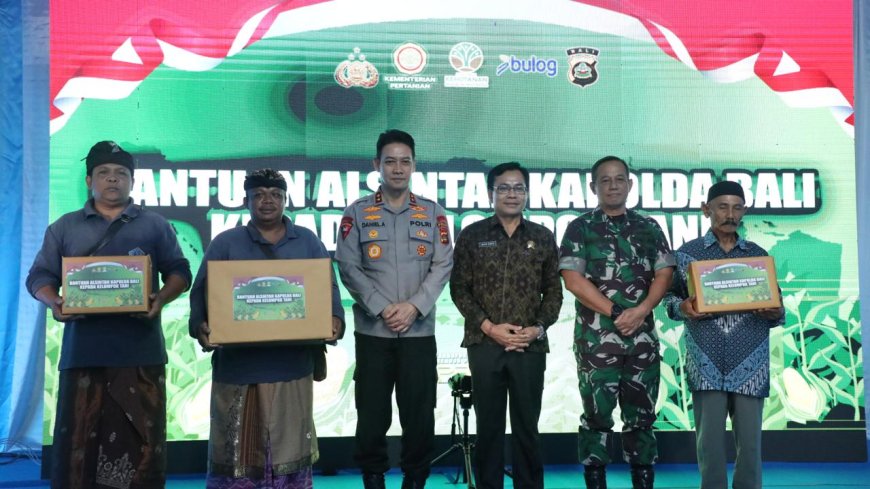 Polda Bali Tanam Jagung Serentak Dukung Ketahanan Pangan Nasional