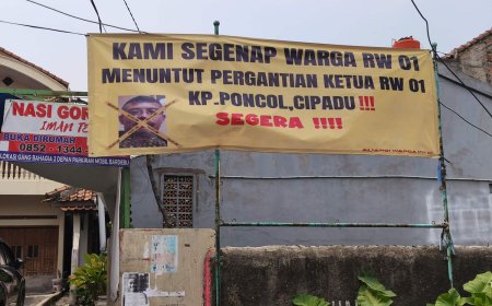 Polemik Pemecatan 9 Ketua RT: Pemkot Tangerang Panggil Lurah Cipadu dan Camat Larangan