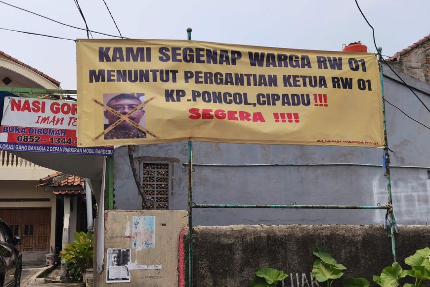 Polemik Pemecatan 9 Ketua RT: Pemkot Tangerang Panggil Lurah Cipadu dan Camat Larangan