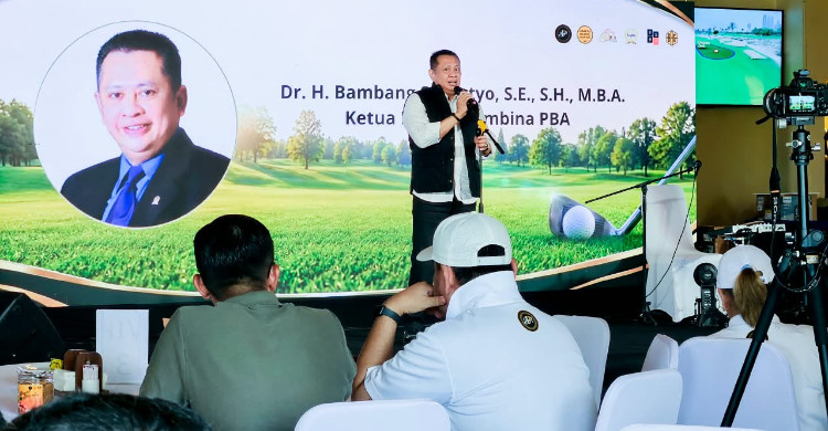 Bamsoet Dorong Perluasan Jejaring dan Pasar UMKM Lewat Golf Tournament 2026