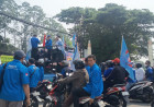 Kawal Pengesahan UU Ketenagakerjaan, 1.500 Buruh Banten Gelar Konvoi ke DPR RI