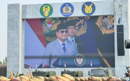 PRESIDEN PRABOWO RESMIKAN 204 SATUAN BARU PADA HUT KE-81 TNI