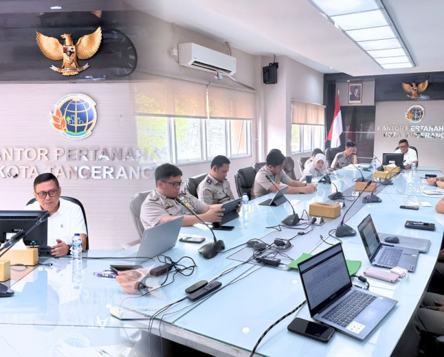 Kantah Kota Tangerang Pangkas Waktu Peralihan Hak Tanah Jadi 10 Hari Lewat Layanan Terintegrasi