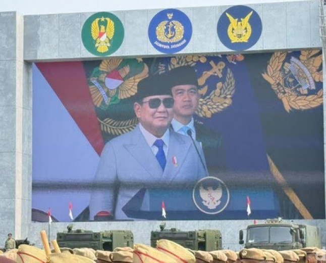 PRESIDEN PRABOWO RESMIKAN 204 SATUAN BARU PADA HUT KE-81 TNI